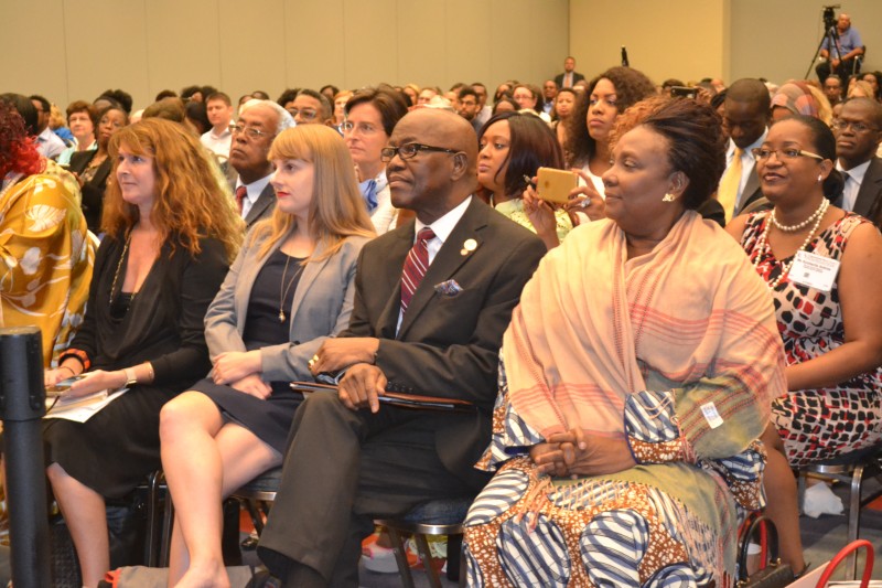 A cross-section of guests at the Africa Braintrust event in D.C