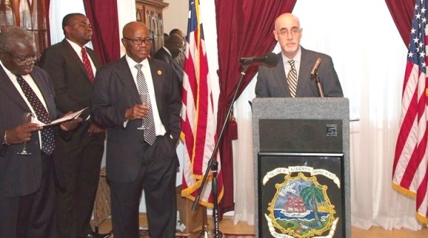 Deputy Assisting Secretary Robert K Scott At Liberia Independence Reception near Washington D.C.
